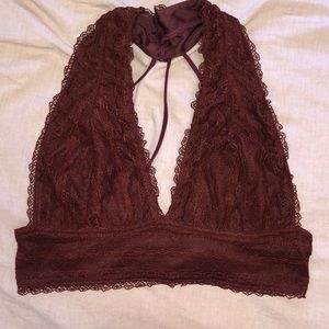 Maroon bralette